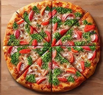 Pizza Aventuras Vegetais